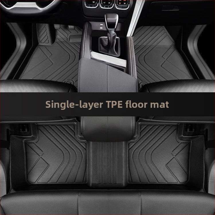 Beijing X3 TPE autopoťahy na podlahu, úplné pokrytie, pre Zhida špeciálny model, 2021, vodičov koberec