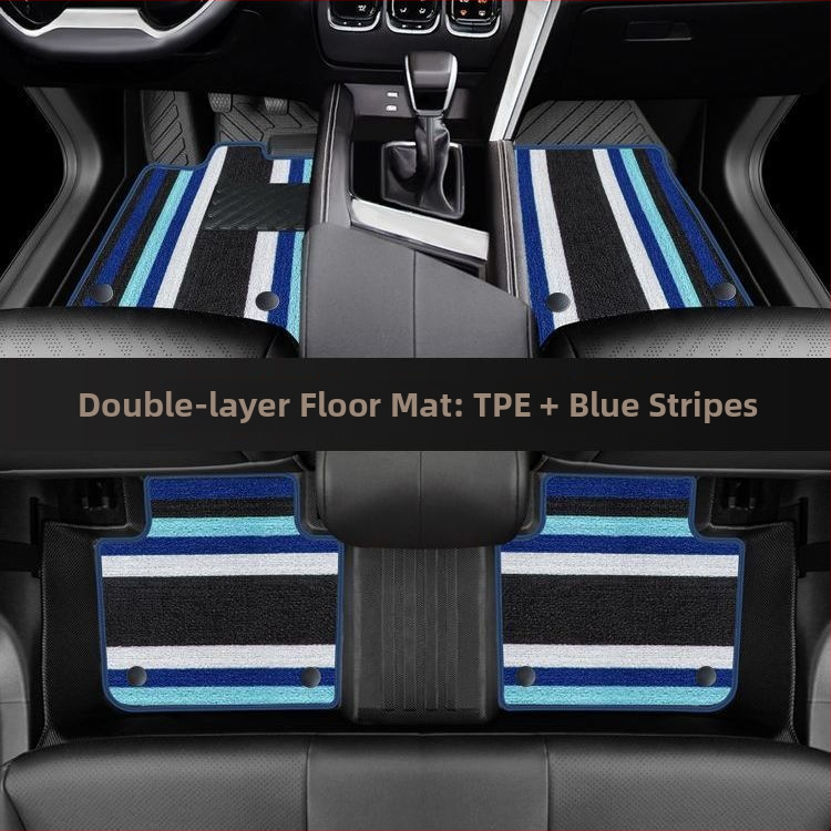 Beijing X3 TPE autopoťahy na podlahu, úplné pokrytie, pre Zhida špeciálny model, 2021, vodičov koberec