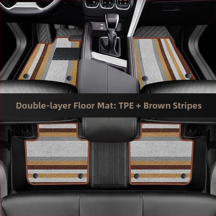 Beijing X3 TPE autopoťahy na podlahu, úplné pokrytie, pre Zhida špeciálny model, 2021, vodičov koberec