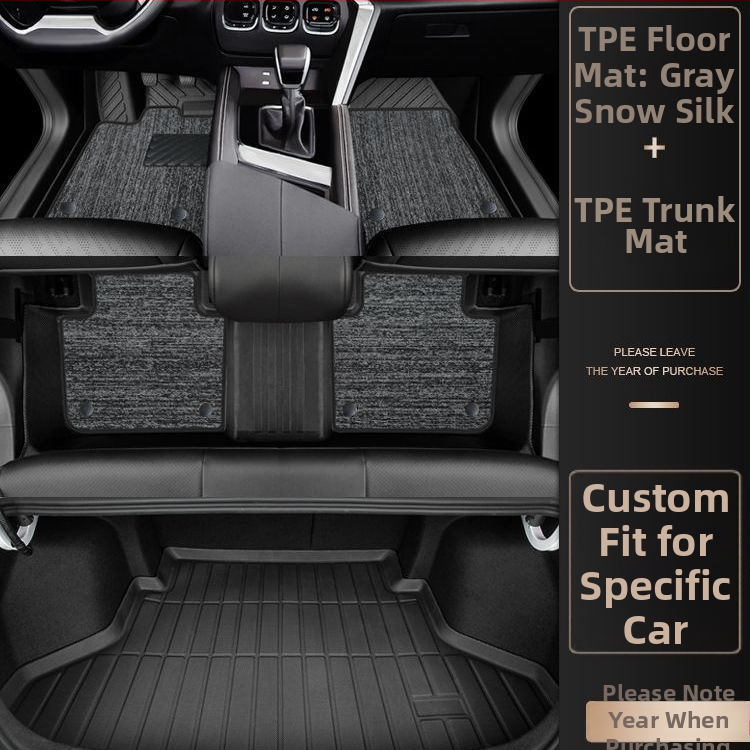 Beijing X3 TPE autopoťahy na podlahu, úplné pokrytie, pre Zhida špeciálny model, 2021, vodičov koberec