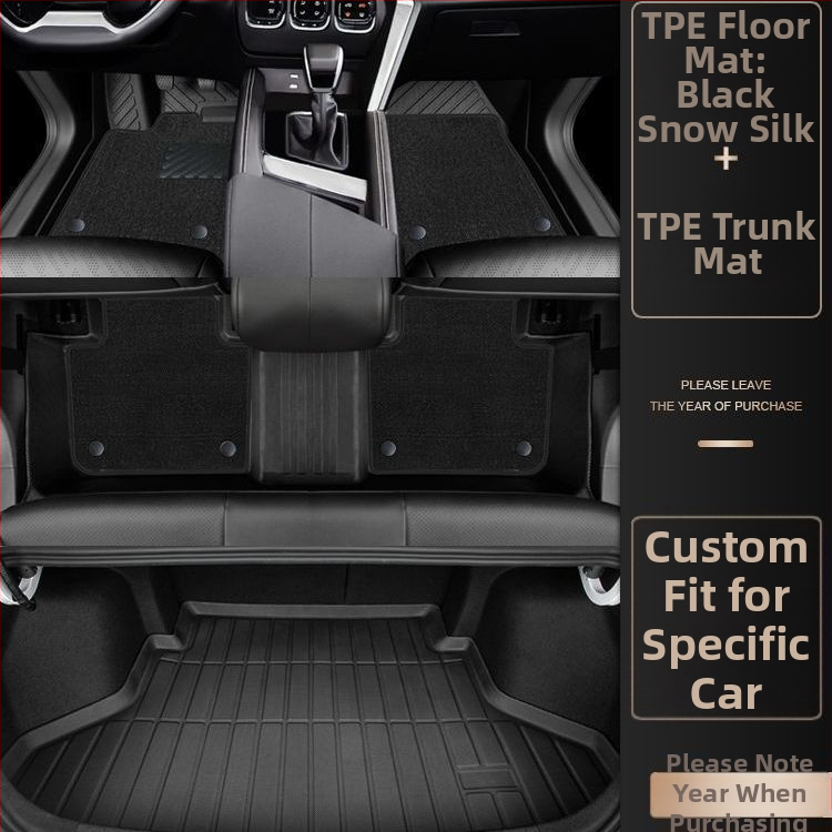 Beijing X3 TPE autopoťahy na podlahu, úplné pokrytie, pre Zhida špeciálny model, 2021, vodičov koberec