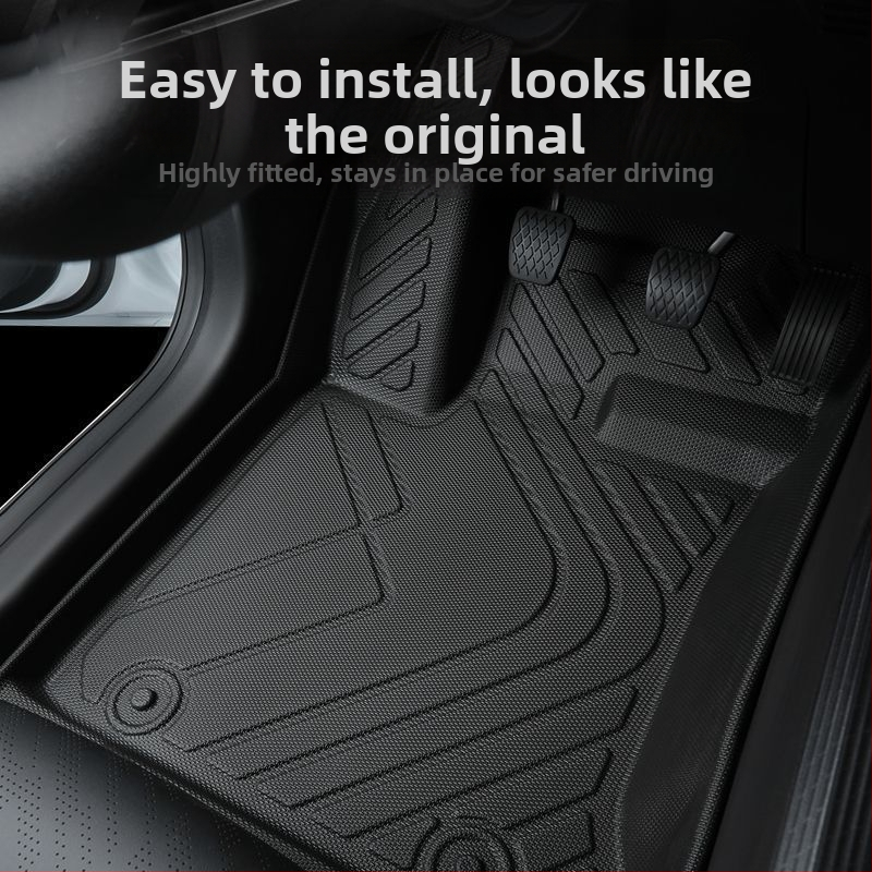 Beijing X3 TPE autopoťahy na podlahu, úplné pokrytie, pre Zhida špeciálny model, 2021, vodičov koberec