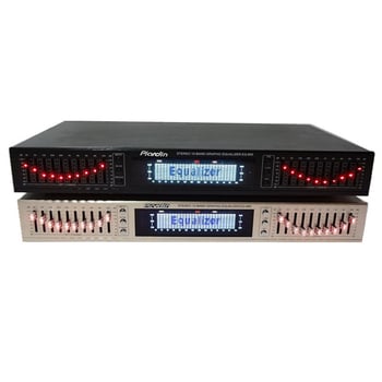 EQ665 еквалайзер за аудио, стерео, двойна 10-лента, регулиране на баса