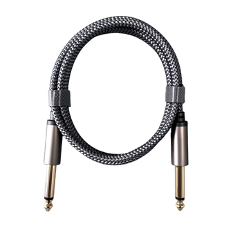 6.5 mm audio kabel, muško–muški, dvovodični kabel, za zvučnike, mikser, pojačalo, mikrofon, klavir i električnu gitaru