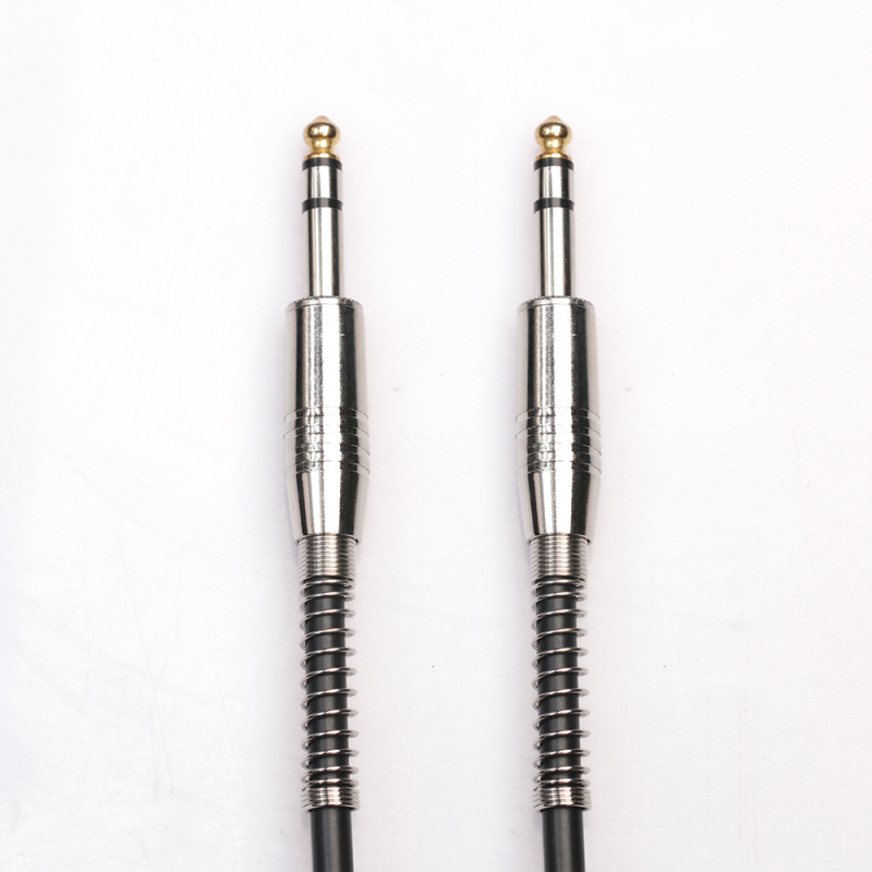 3-žilni stereo audio kabel 1/4 inča muško‑muški za mikser i električnu gitaru, 6,35 mm konektor