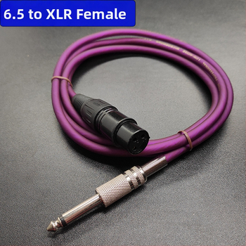 Kabel zvučnika 6,35 mm na XLR za mikrofon, miks i vanjsku zvučnu karticu — duljine od 0,3 do 10 m