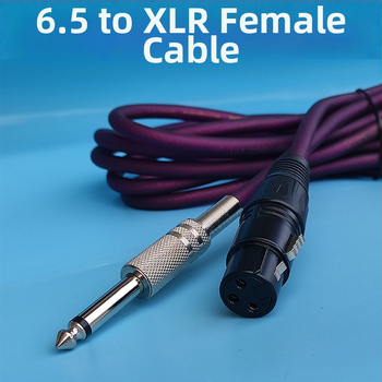 Kabel zvučnika 6,35 mm na XLR za mikrofon, miks i vanjsku zvučnu karticu — duljine od 0,3 do 10 m