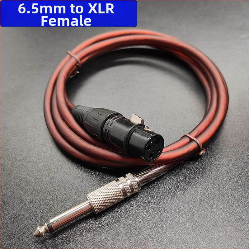 Kabel zvučnika 6,35 mm na XLR za mikrofon, miks i vanjsku zvučnu karticu — duljine od 0,3 do 10 m