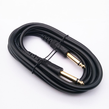 Kabel za mikrofon s pozlaćenim konektorima, 6,5 mm na 6,5 mm, muški na muški, 6,3 mm audio priključak, za audio i video primjenu
