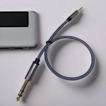 Audio kabel 3.5–6.5, zlatno premazano, tinirana bakrena jezgra, Rohs certificirano