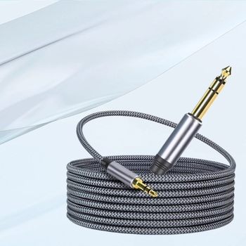Audio kabel 3.5–6.5, zlatno premazano, tinirana bakrena jezgra, Rohs certificirano
