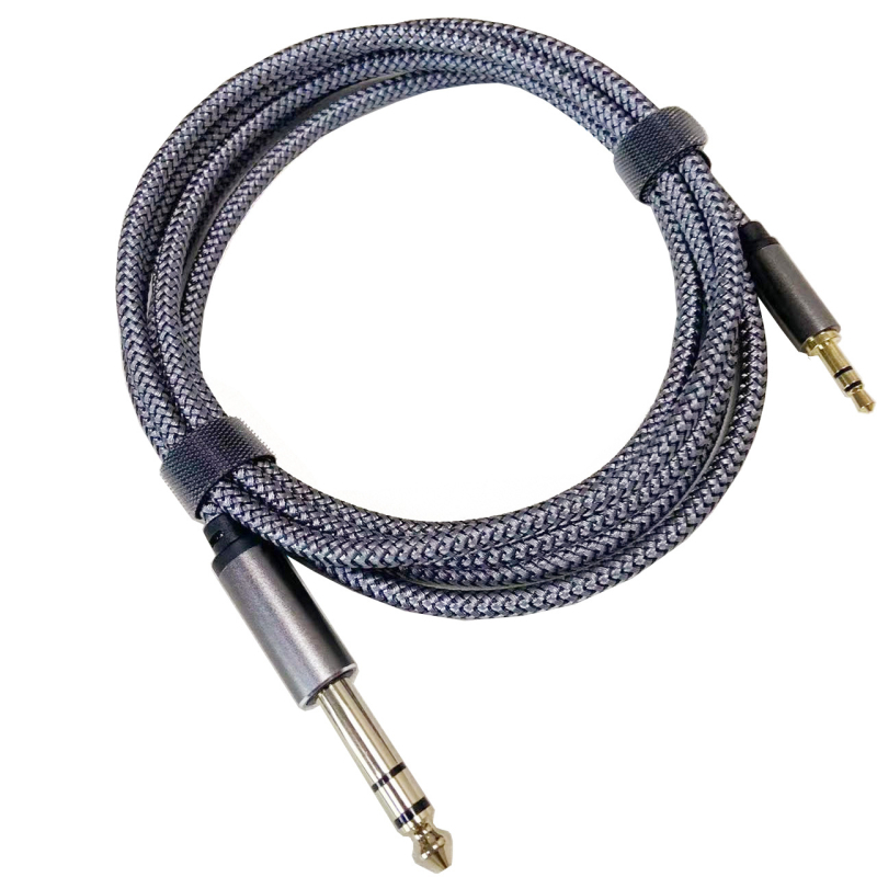 Audio kabel 3.5–6.5, zlatno premazano, tinirana bakrena jezgra, Rohs certificirano