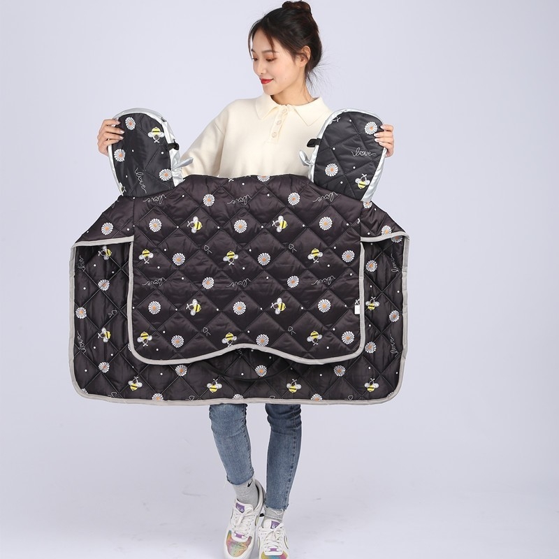 Покривка за предното стъкло на електрическо превозно средство, двустранно водоустойчива, полиестер, минималистичен стил, марка Mubeijia