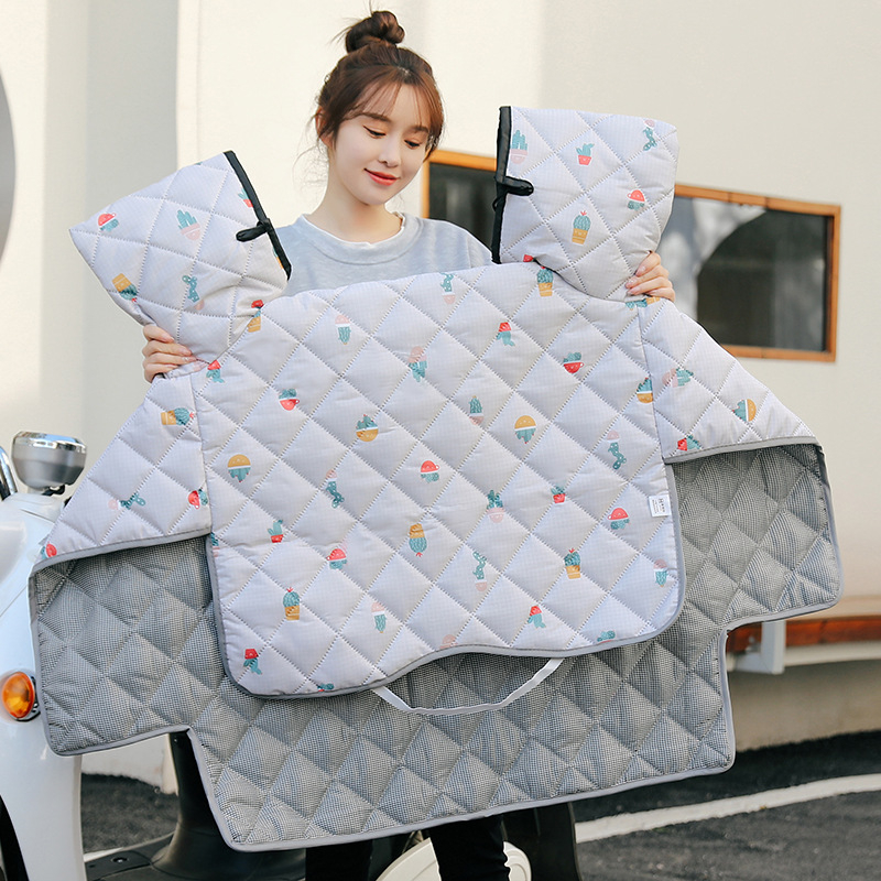 Покривка за предното стъкло на електрическо превозно средство, двустранно водоустойчива, полиестер, минималистичен стил, марка Mubeijia