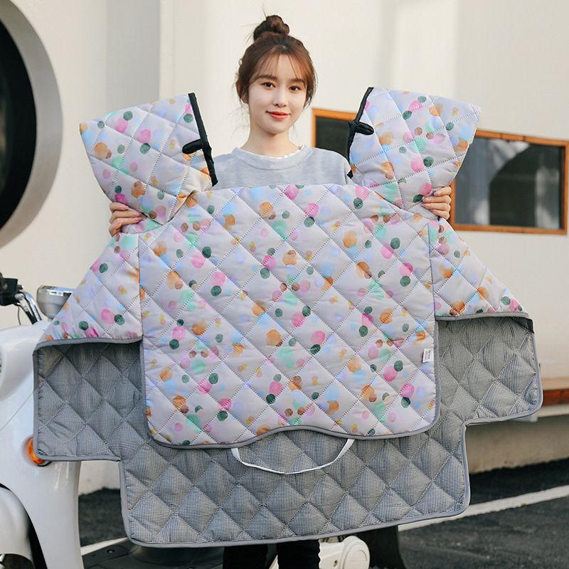 Покривка за предното стъкло на електрическо превозно средство, двустранно водоустойчива, полиестер, минималистичен стил, марка Mubeijia