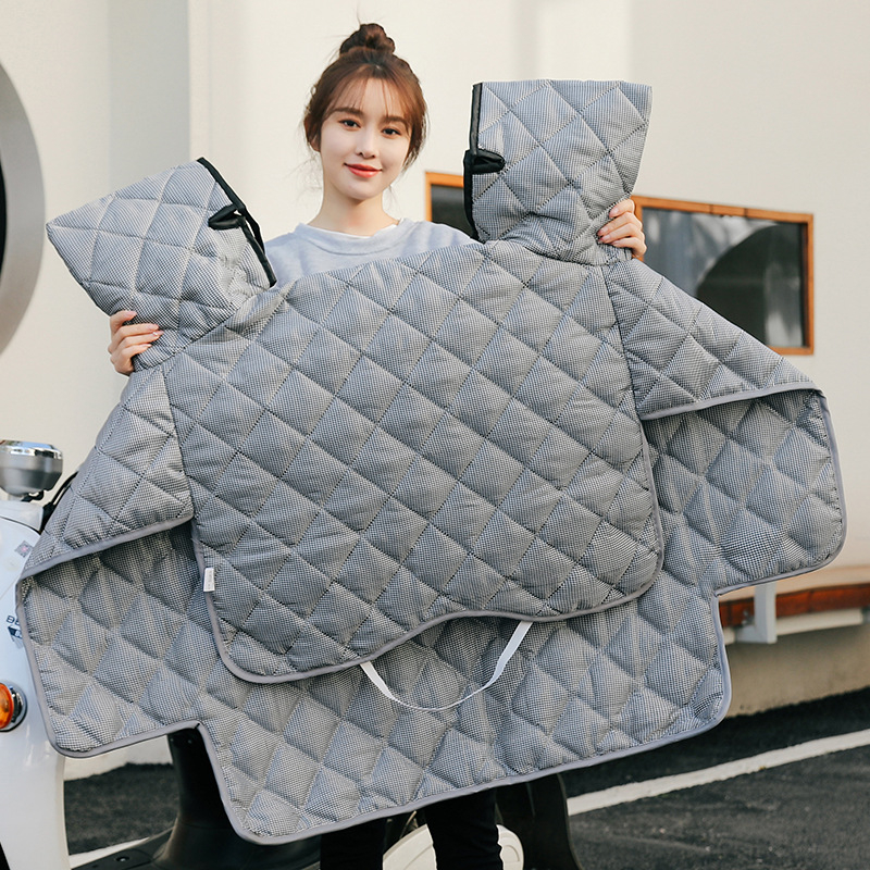 Покривка за предното стъкло на електрическо превозно средство, двустранно водоустойчива, полиестер, минималистичен стил, марка Mubeijia