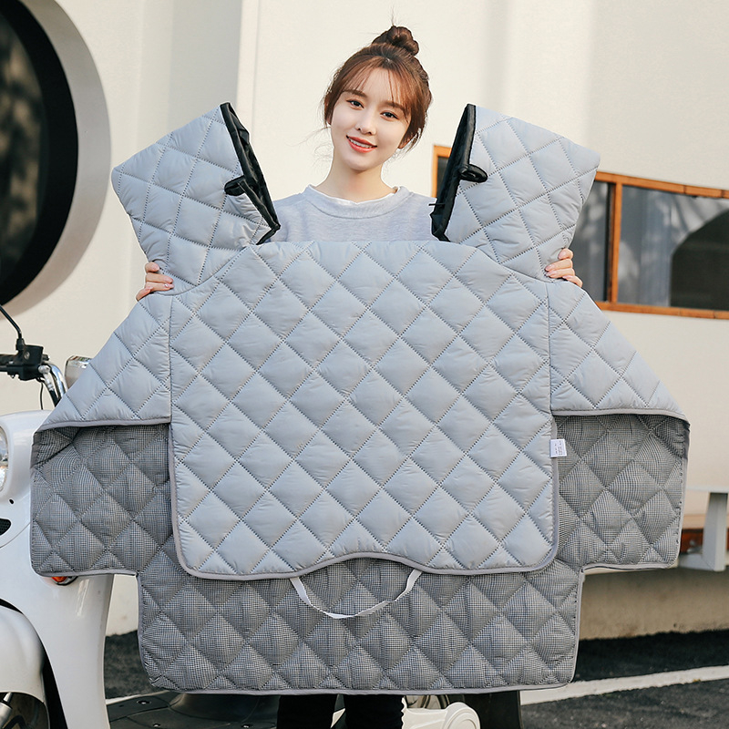 Покривка за предното стъкло на електрическо превозно средство, двустранно водоустойчива, полиестер, минималистичен стил, марка Mubeijia