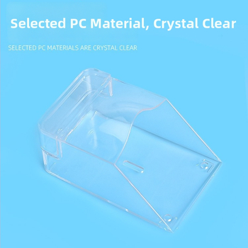 Acoperire impermeabilă pentru sonerie, sonerie wireless, protecție pentru butonul soneriei, model: Doorbell rain cover, fără alimentare