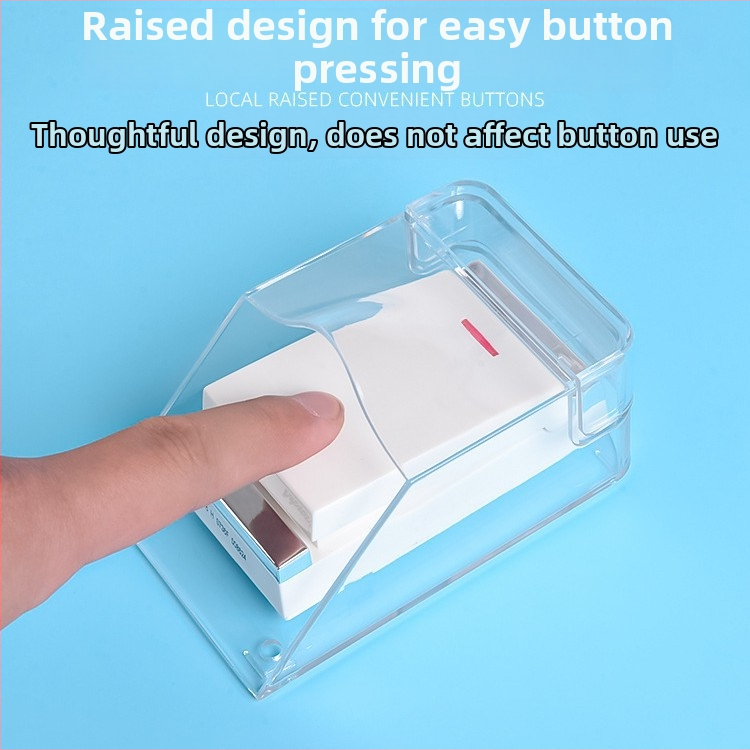 Acoperire impermeabilă pentru sonerie, sonerie wireless, protecție pentru butonul soneriei, model: Doorbell rain cover, fără alimentare