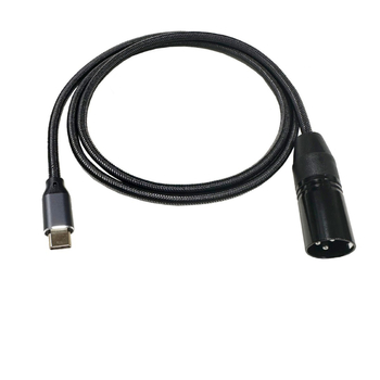 Καλώδιο μικροφώνου Type-C προς XLR, επιχρυσωμένες συνδέσεις, καλώδιο ήχου για ψηφιακές συσκευές