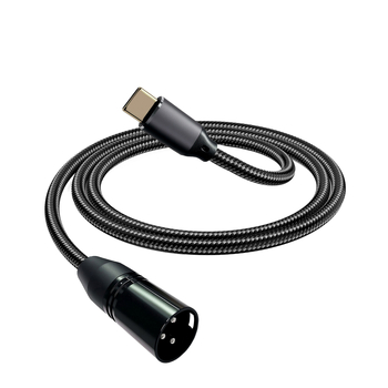 Καλώδιο μικροφώνου Type-C προς XLR, επιχρυσωμένες συνδέσεις, καλώδιο ήχου για ψηφιακές συσκευές