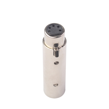 DMX signala lampica od cinkovog legura s XLR adapterom, 3-pin muški na 5-pin ženski