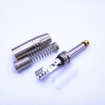 Weyida моно микрофонна глава със златно покритие на контактите, Xinya моно щепсел (аудио/видео)