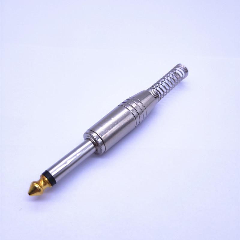 Weyida моно микрофонна глава със златно покритие на контактите, Xinya моно щепсел (аудио/видео)