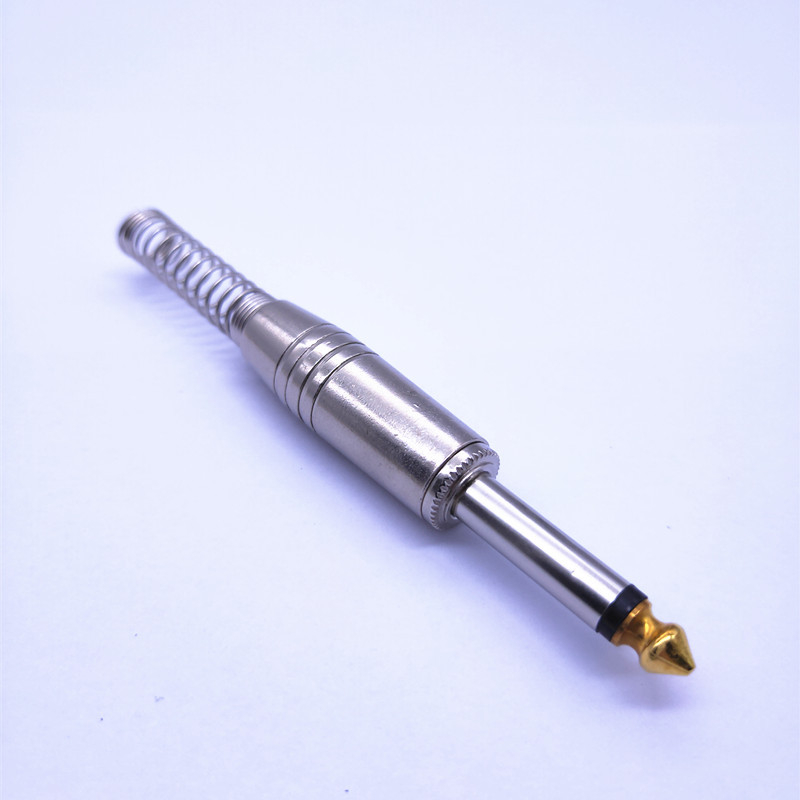 Weyida моно микрофонна глава със златно покритие на контактите, Xinya моно щепсел (аудио/видео)