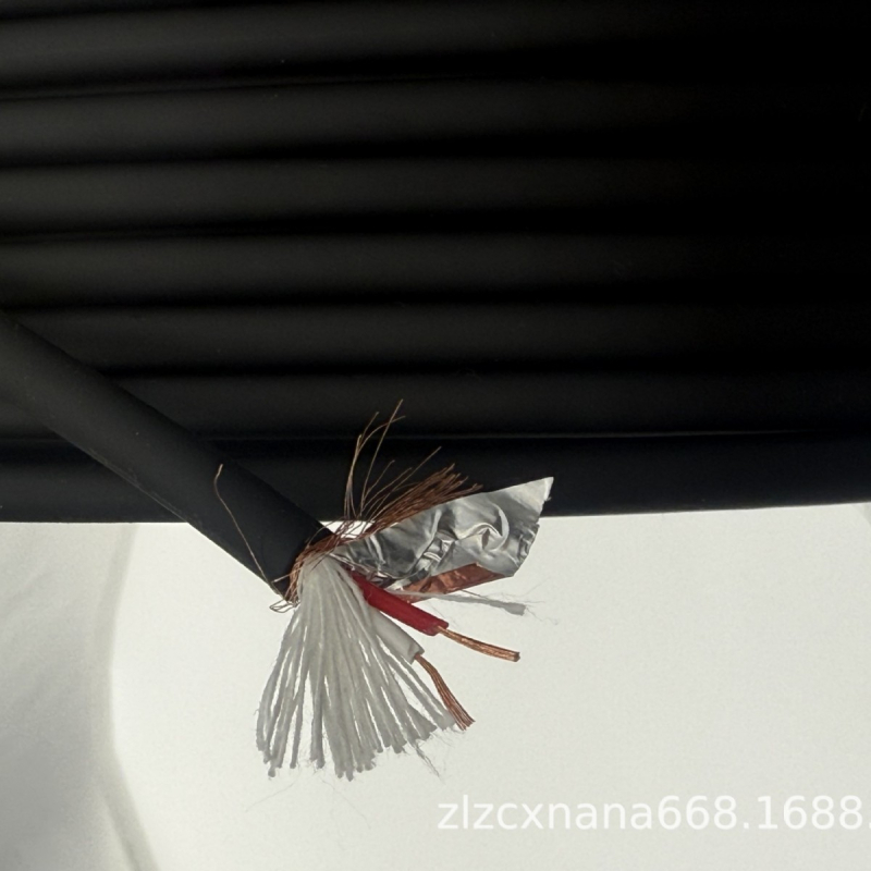 Zhongling cablu microfon cu două nuclee, ecranat, cu înveliș PVC, pentru echipamente audio-video – pentru microfon și chitară