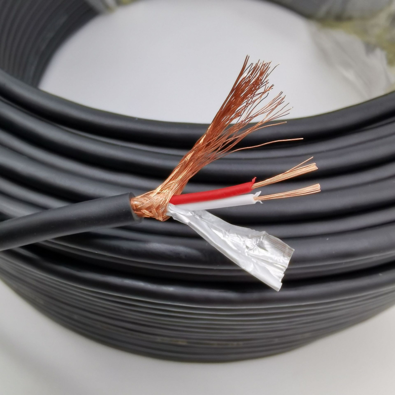 HERMJAY Kábel pre mikrofón z bezoxidového meďa, 128P konektor, pre mixer a zvukovo‑video zariadenia