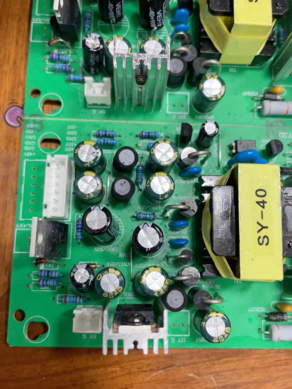 Mixer audio cu placă de alimentare cu comutator încorporată, 12V, +15V, -15V, 5V, 48V, analogic și digital