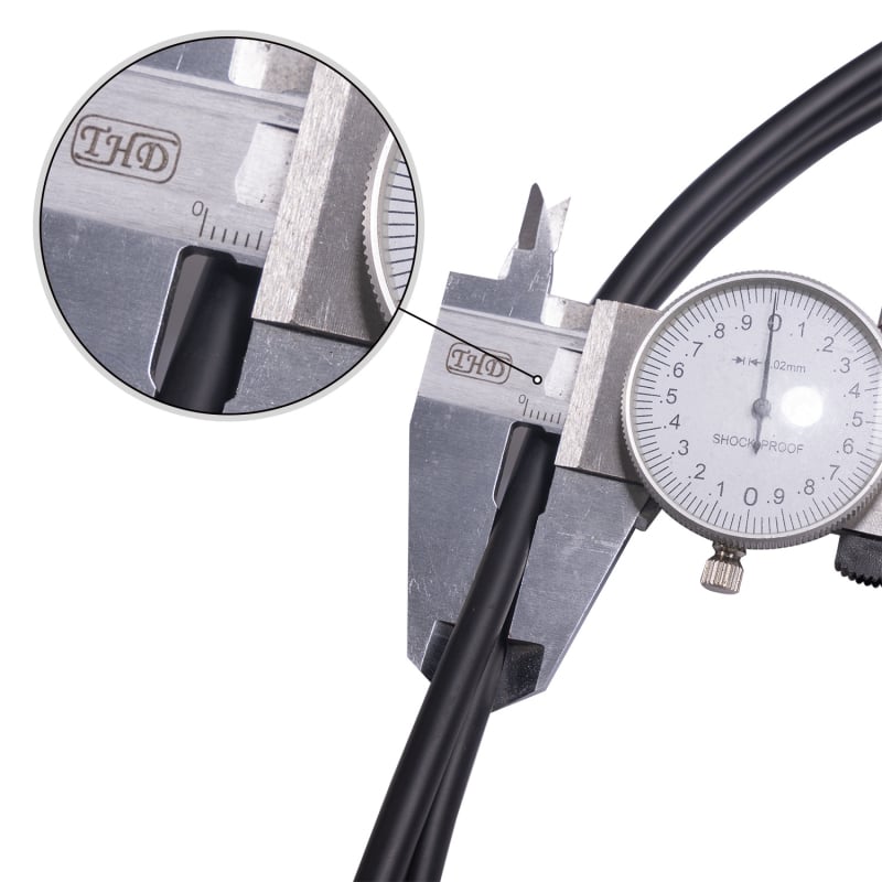 Audio kabel s dvostrukom zaštitom: RCA na dvostruke 6,35 mm muške konektore, za pojačalo i mikser