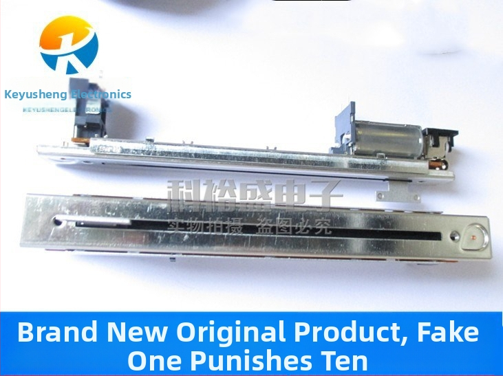 Potenciometer pre mixér, ALPS RSA0N11M9A0J, 10 Ω nominálna odolnosť, push-pull úprava, Typ D (index), 0.05 W, rozlíšenie 4 kroky