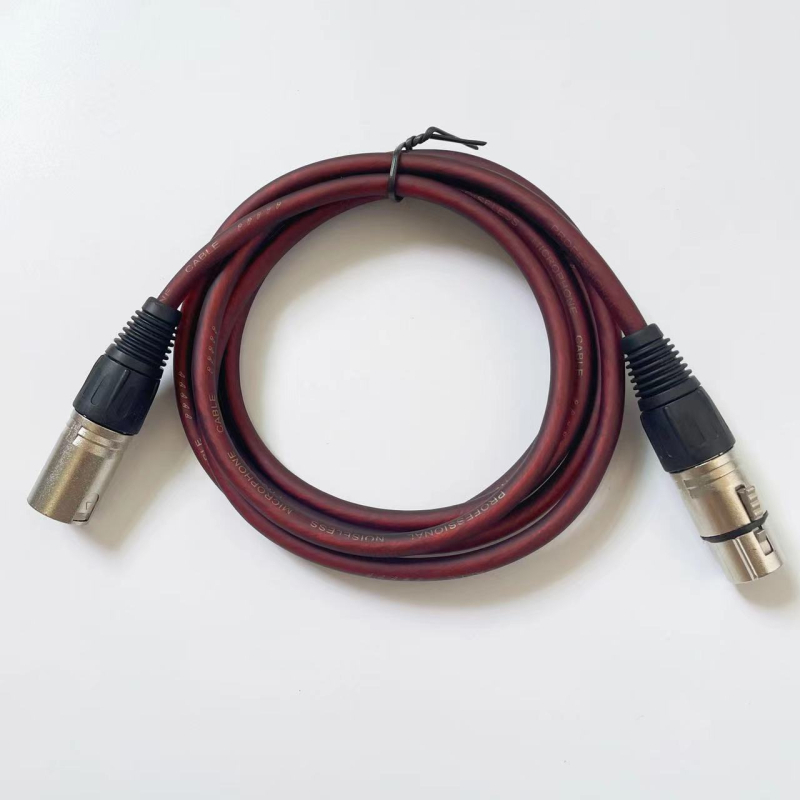XLR kabel za mikrofon, muški na ženski, balansirani, za spoj s mikserom; Brend: Drugo; Certifikacija proizvoda: Vlastiti tvornički nadzor; Primjena: Audio i video