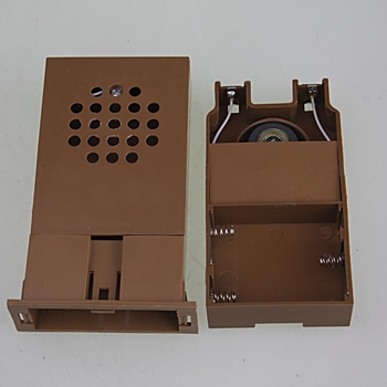 Sonerie pentru ușa de intrare, analog Ding-Dong, alimentare cu 3 baterii AA (4.5V), potrivită pentru intrare, fără funcții inteligente