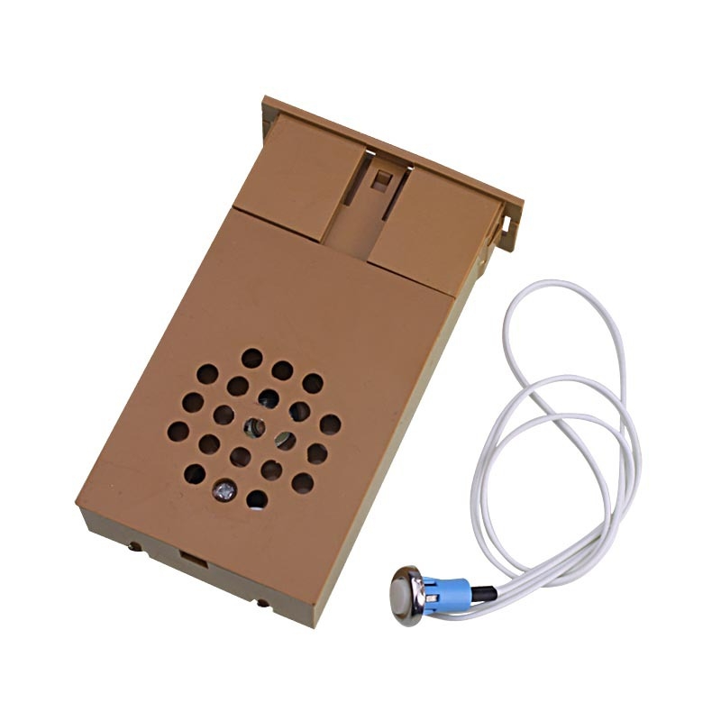 Sonerie pentru ușa de intrare, analog Ding-Dong, alimentare cu 3 baterii AA (4.5V), potrivită pentru intrare, fără funcții inteligente