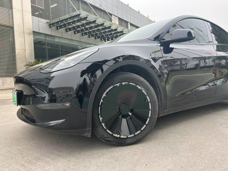 Capace pentru jante Tesla Model Y/Model 3 – ABS, origine Danyang (Tesla • ABS • Model Y/Model 3 • Danyang)