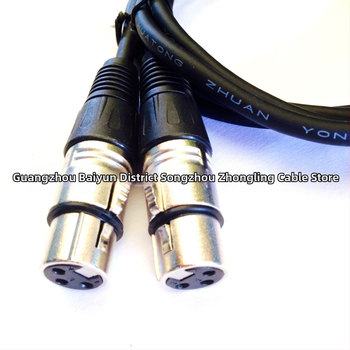 XLR mikrofon kabel od čistog bakra s muško i ženskim krajem, balansirani audio kabel za mikser.