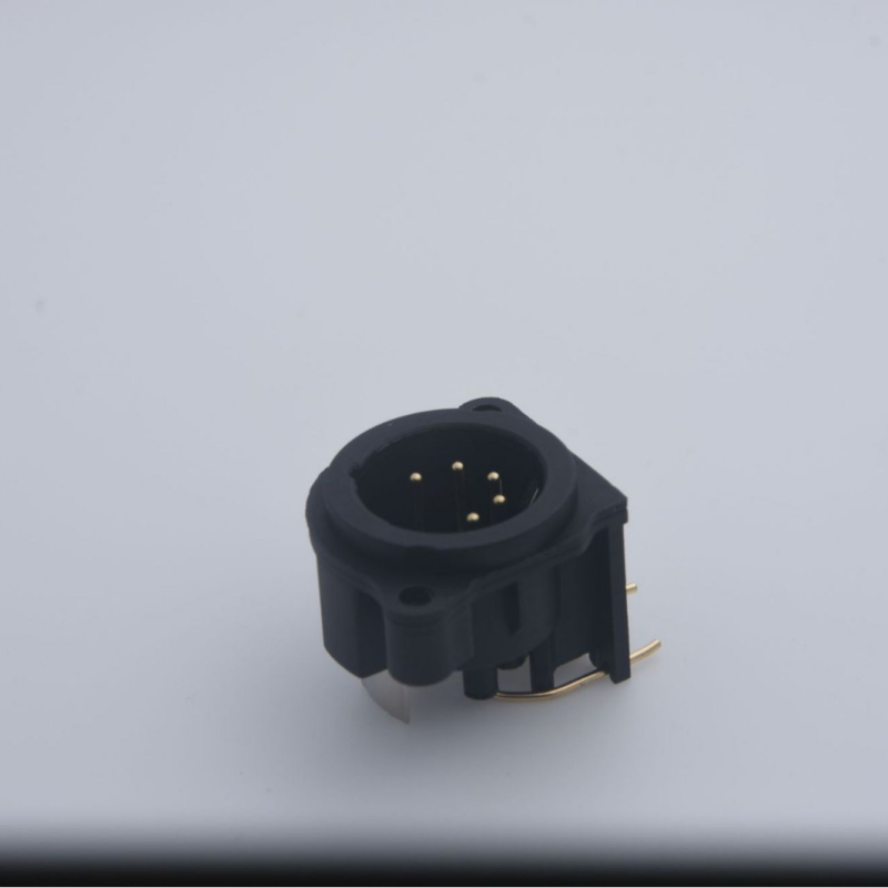 Montură pentru conectori XLR și RJ45 pentru iluminat de scenă și sisteme de microfon – Jinjia, conector audio/video