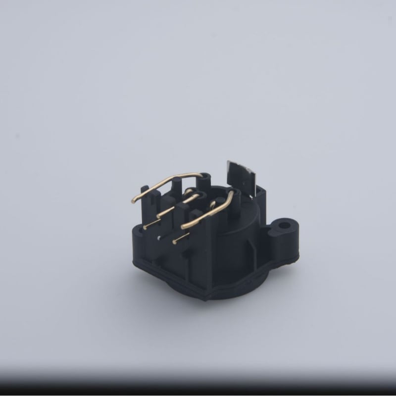 Montură pentru conectori XLR și RJ45 pentru iluminat de scenă și sisteme de microfon – Jinjia, conector audio/video
