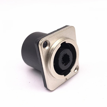 Weiyida soclu audio metalic cu patru nuclee pentru mixer de scenă – conector audio/video profesional