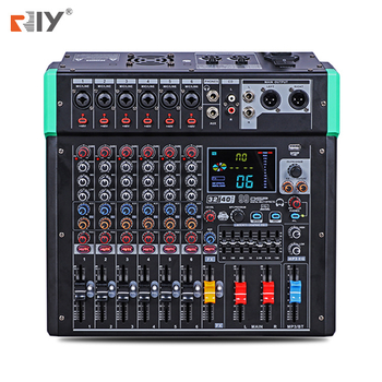 4-kanálový mixér s integrovaným zosilňovačom, Bluetooth — všetko v jednom pre profesionálne podujatia na pódiu, svadby a vonkajšie akcie KTV