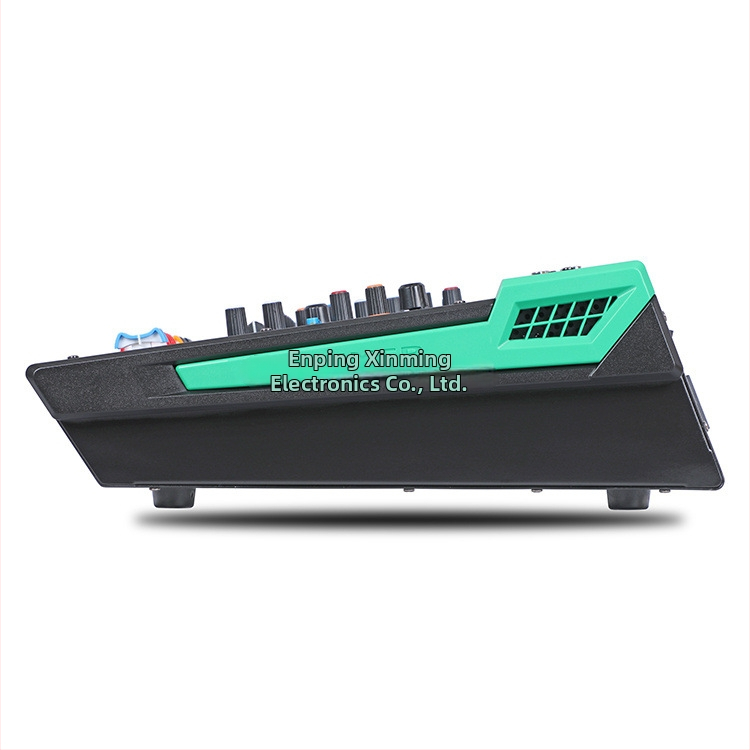 4-kanálový mixér s integrovaným zosilňovačom, Bluetooth — všetko v jednom pre profesionálne podujatia na pódiu, svadby a vonkajšie akcie KTV