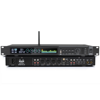 EGR előfokozó/effektprocesszor karaokehoz USB interfésszel, alumínium-ötvözet testtel (Márka: EGR; USB interfész; Alumínium-ötvözet test)