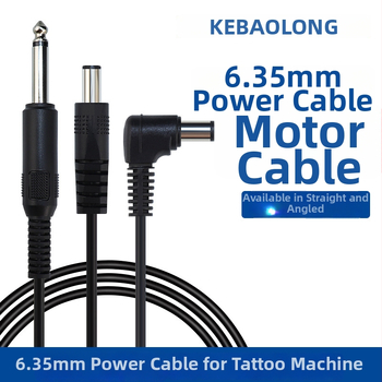 Kábel 6,35 mm mono na DC pre gitaru/mikrofón, 2 vodiče, čistá meď, PVC izolácia, 80°C