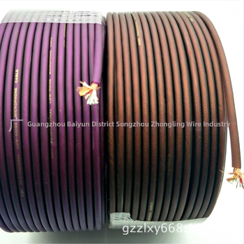 Mat kožni mikrofon kabel s 96-nit opletenom bakrom, balansirani zvučni kabel za mikser i gitaru
