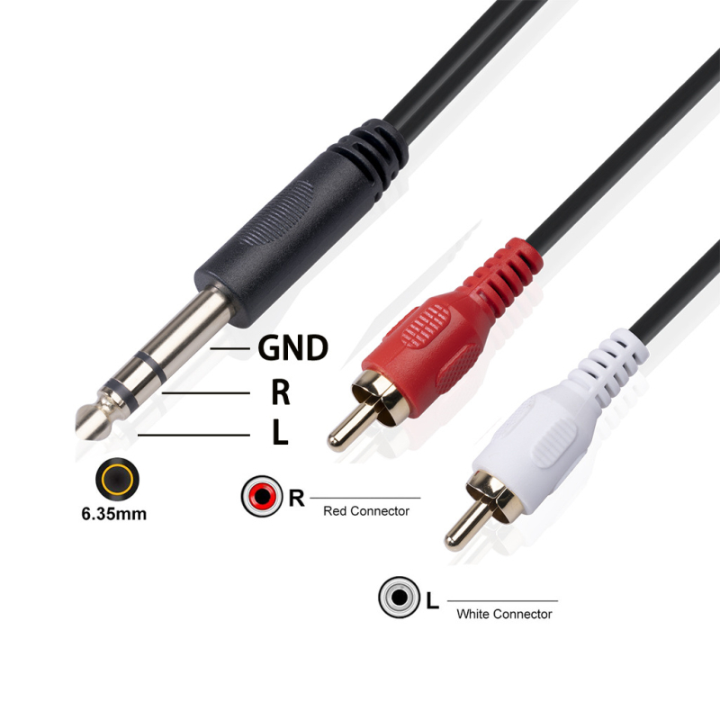 REXLIS 3681-1 audio kabel, zlatni premaz, za računalne periferije, težina 0.068