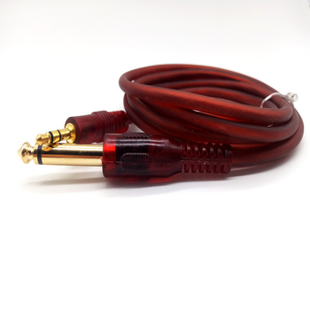 New Runteng aranyozott audio adapter kabel, 3.5 mm-től 6.35 mm-ig, hangkeverőhöz