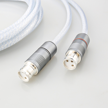 Cablu audio XLR balansat cu conductori placati cu argint pentru amplificator Hi-Fi, model A58